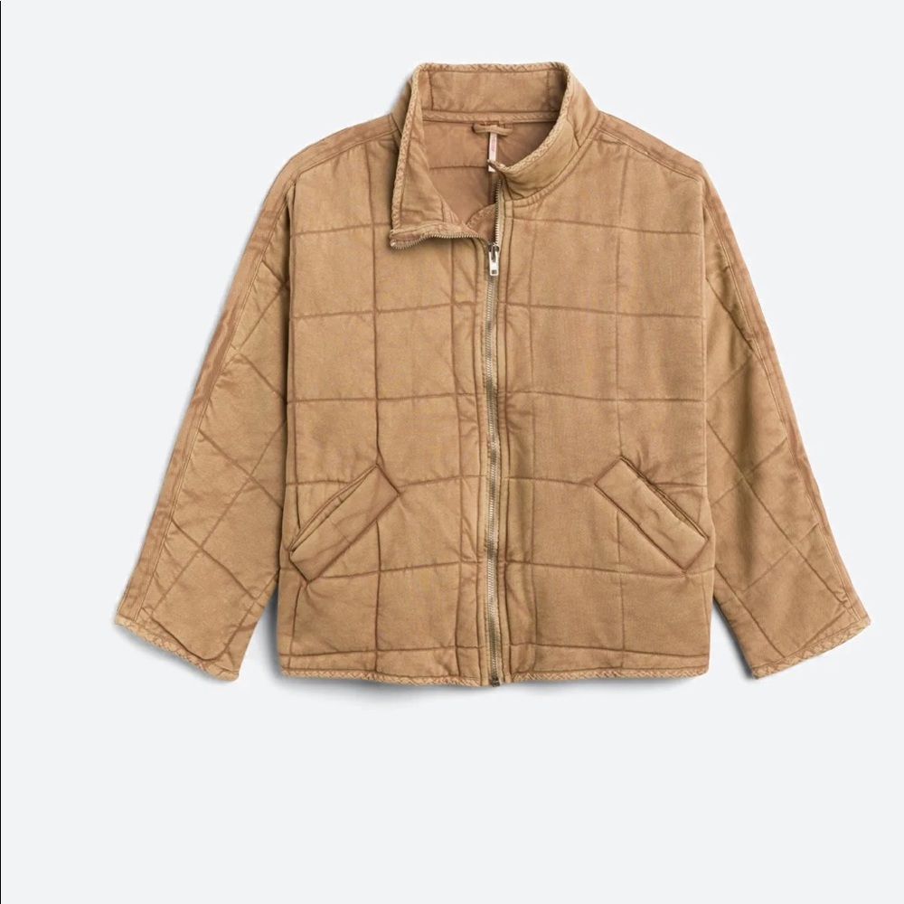 Free People Dolman Quilted Jacket